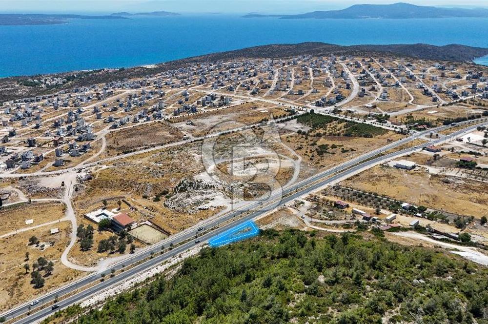Mordoğan İzmir Caddesi'nde Yola Cepheli Satılık Tarla