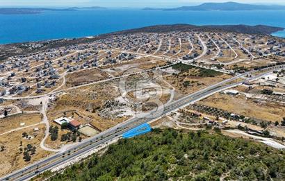 Mordoğan İzmir Caddesi'nde Yola Cepheli Satılık Tarla