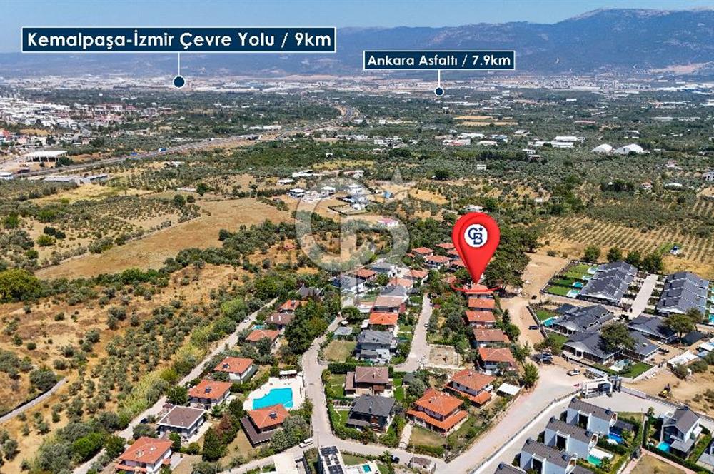 Kemalpaşa Villalar Bölgesinde 4+1 Triplex Villa