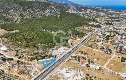 Mordoğan İzmir Caddesi'nde Yola Cepheli Satılık Tarla