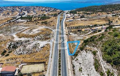 Mordoğan İzmir Caddesi'nde Yola Cepheli Satılık Tarla
