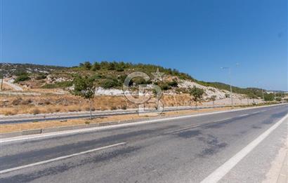 Mordoğan İzmir Caddesi'nde Yola Cepheli Satılık Tarla