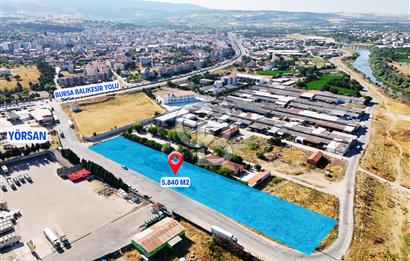 GÜNEY MARMARA NIN EN İYİ KONUMU CADDE ÜZERİ 5840 M2 SATILIK ARSA