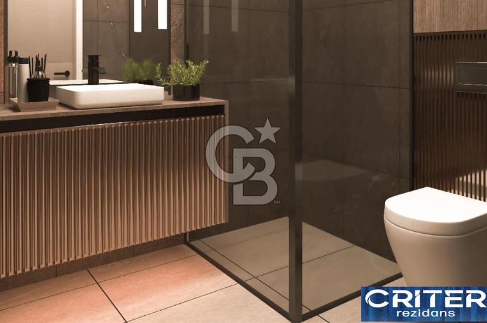 Çayyolu Criter Ekstra Büyük 1+1 XL Rezidans Daire Net 55m2