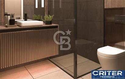 Çayyolu Criter Ekstra Büyük 1+1 XL Rezidans Daire Net 55m2