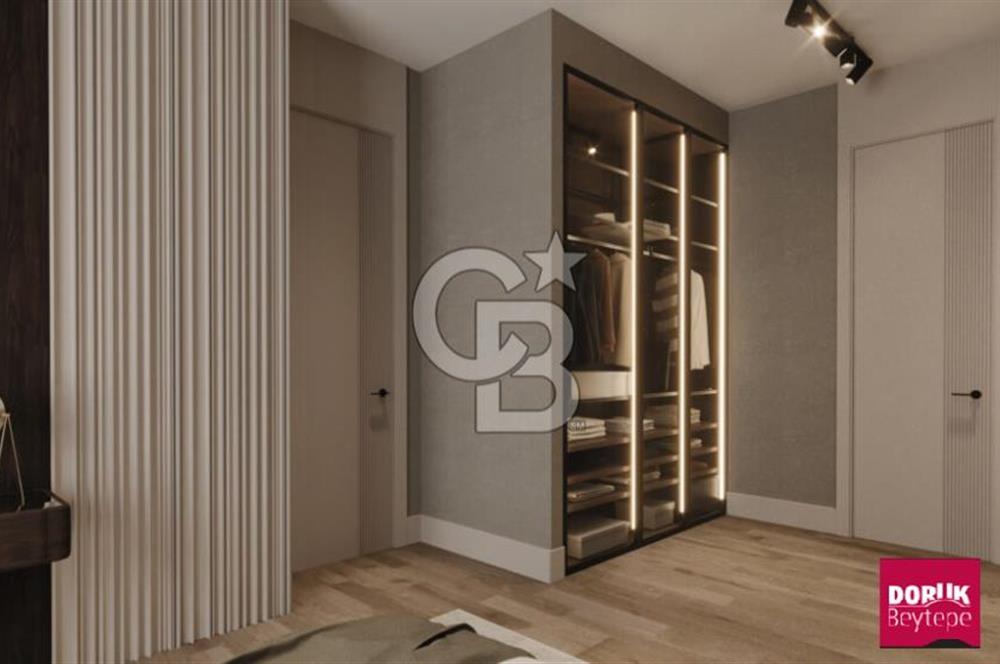 DORUK BEYTEPE ÇANKAYAda FULL MARKA PANAROMİK 4,5+1 DAİRE SATILIk