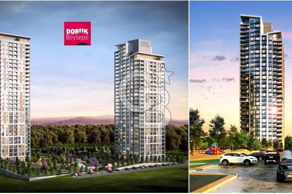 DORUK BEYTEPE ÇANKAYAda FULL MARKA PANAROMİK 4,5+1 DAİRE SATILIk