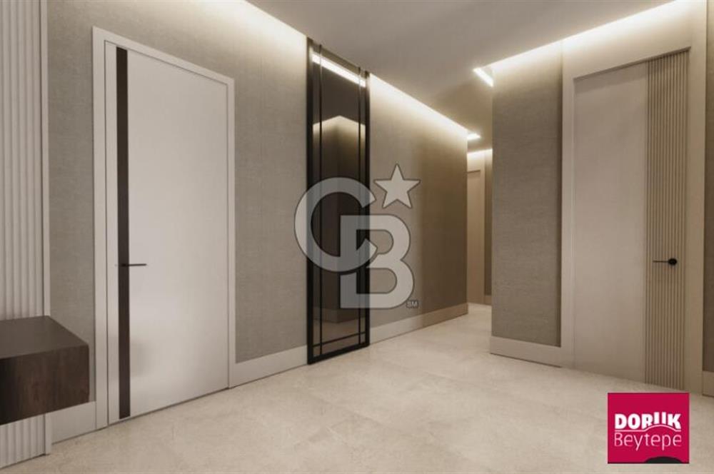 DORUK BEYTEPE ÇANKAYAda FULL MARKA PANAROMİK 4,5+1 DAİRE SATILIk