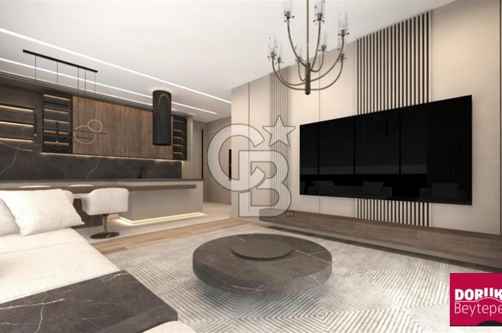 DORUK BEYTEPE ÇANKAYAda FULL MARKA PANAROMİK 4,5+1 DAİRE SATILIk