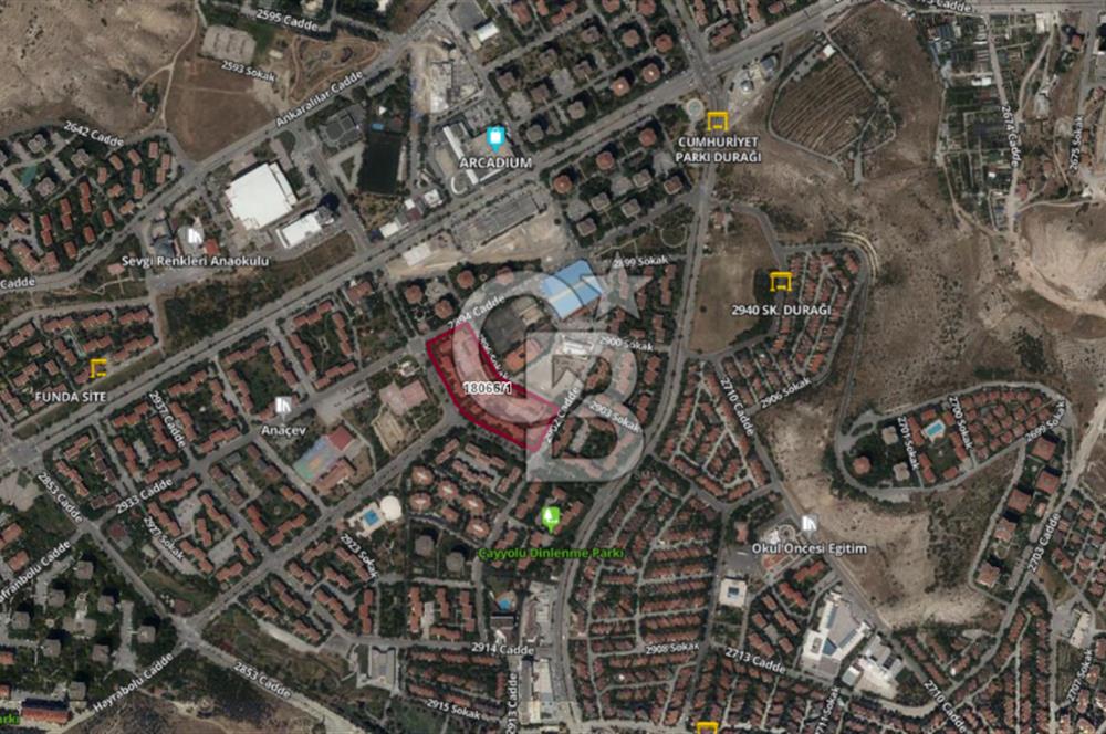 Çayyolu, Satılık 3+1, Metroya yakın, Arakat, Yapılı