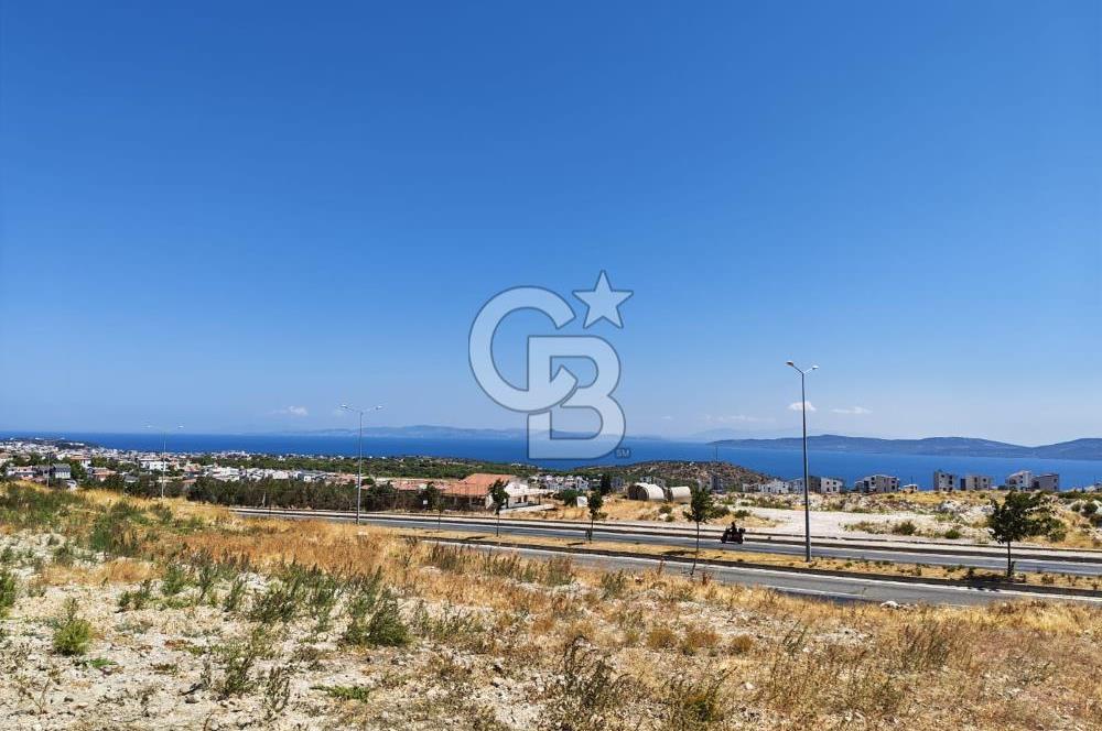 Mordoğan İzmir Caddesi'nde Yola Cepheli Satılık Tarla