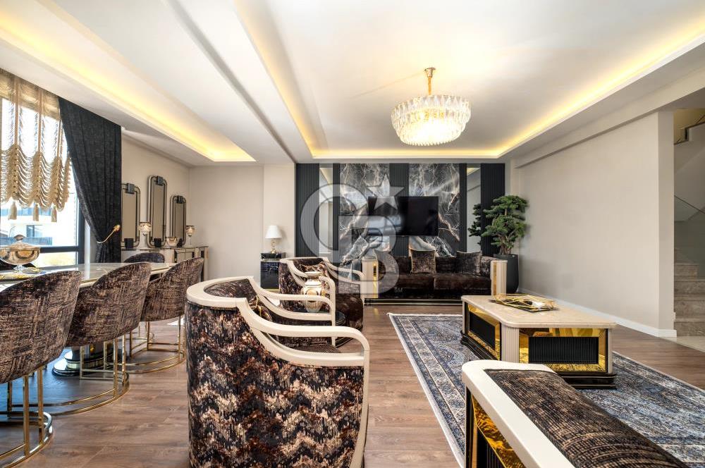 CB AMBIANCE I GÜMÜŞLÜK'TE LÜKS EŞYALI SATILIK 4+2 TRİPLEKS VİLLA