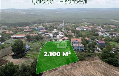 CB NOVO'DAN ÇATALCA HİSARBEYLİ DE 840 M2 KÖY İÇİ İMARLI ARSA