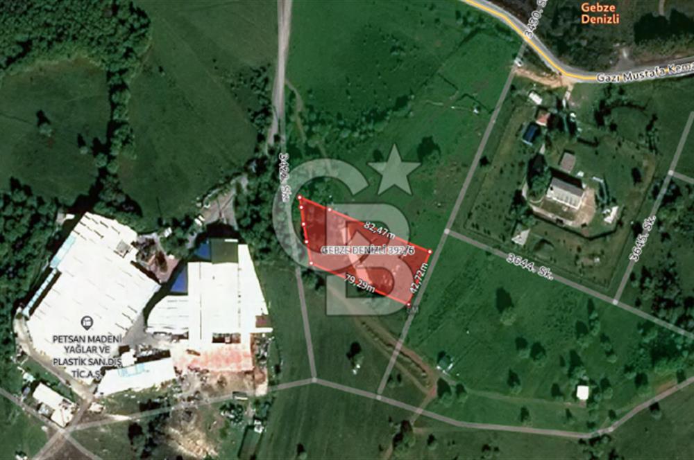 Gebze Denizliköyü Göl ve KörfezManzaralı 3984m2 Villa İmarlıArsa
