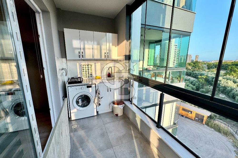 YENİŞEHİR ÇİFTLİKKÖY ZEYTİNKENT EVLERİNDE EŞYALI SATILIK 1+1 DAİRE