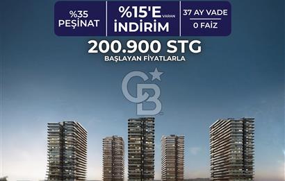 KKTC İskele Long Beach Otel & Casinolu Lüks 2+1 Daireler