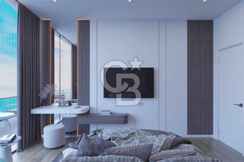 KKTC İskele Long Beach Otel & Casinolu Lüks 2+1 Daireler