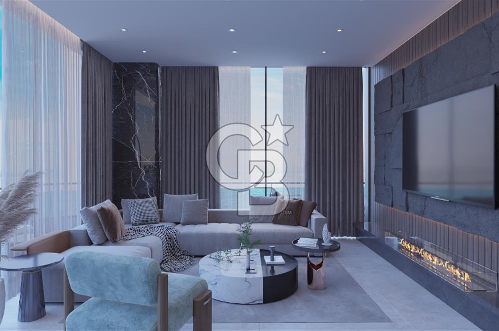 KKTC İskele Long Beach Otel & Casinolu Lüks 2+1 Daireler