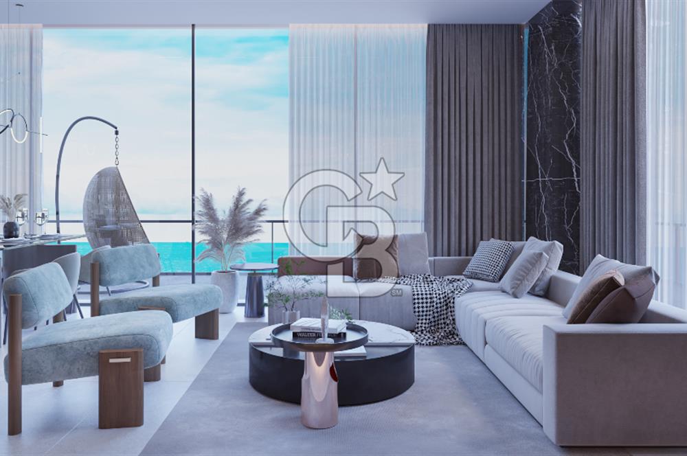 KKTC İskele Long Beach Otel & Casinolu Lüks 2+1 Daireler