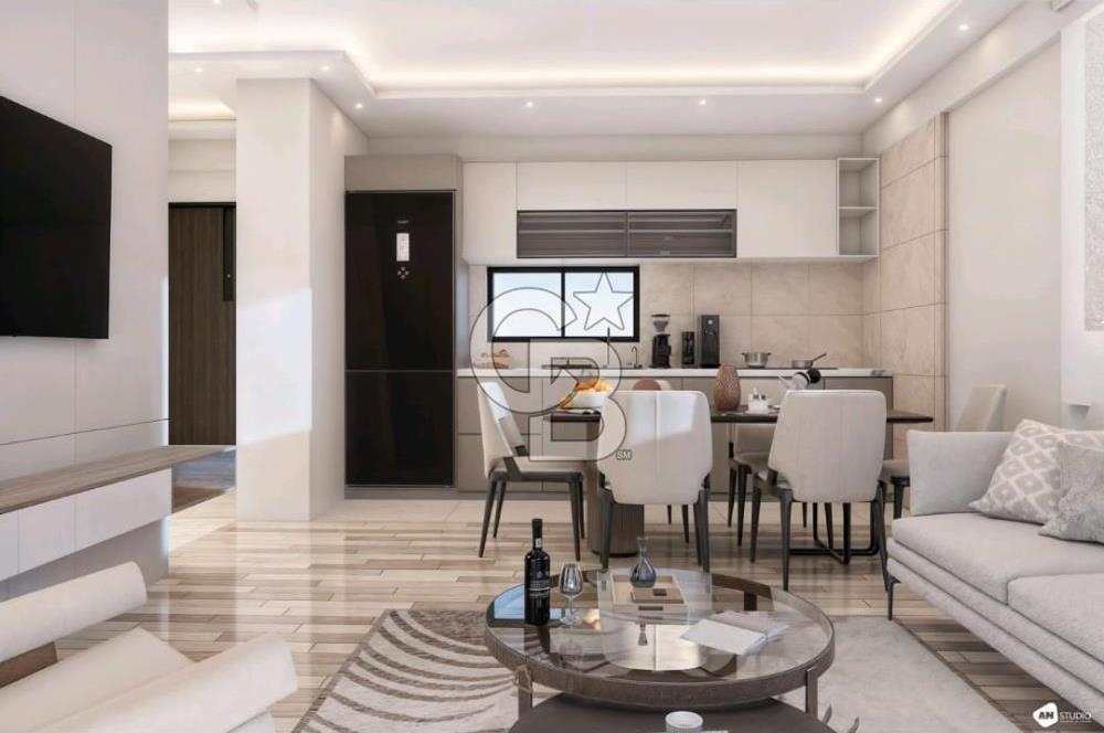 ÇİĞLİ REVA DIAMOND'DA SATILIK DENİZ MANZARALI 1+1 DAİRE