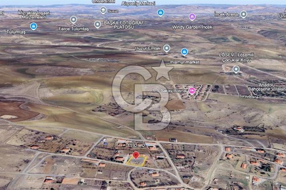 Gölbaşı Koparanda  Anayola Yakın 1.199m2 Yatırımlık Arsa