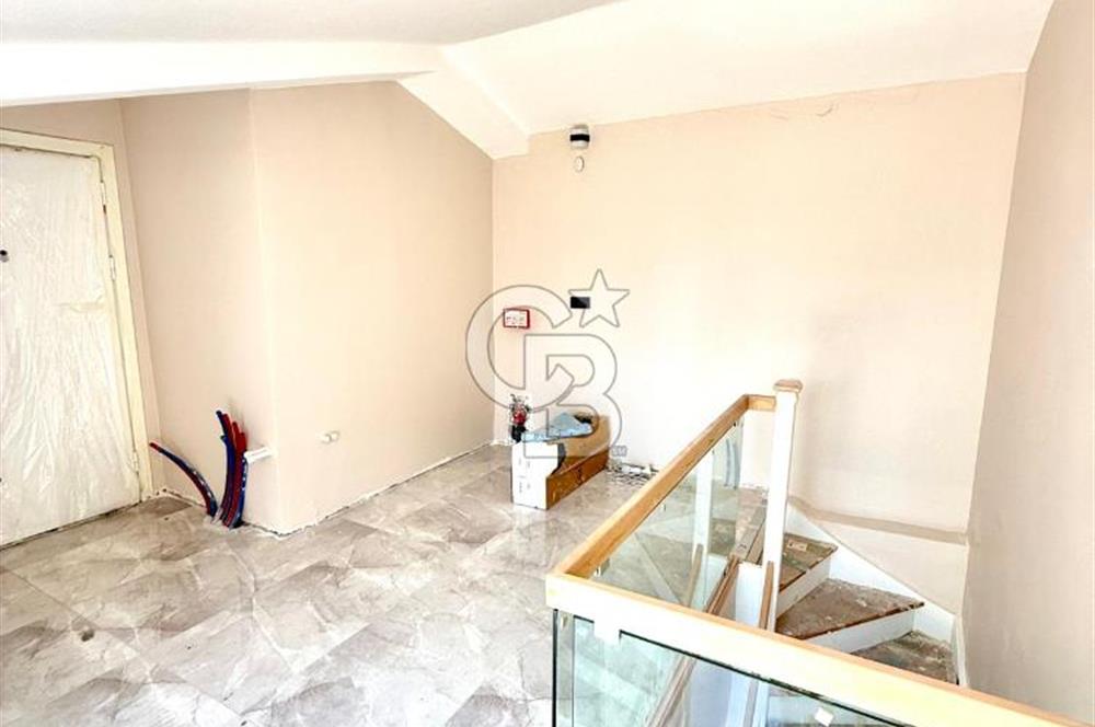 Bostancıda sıfır binada 4+2 satılık dubleks daire.