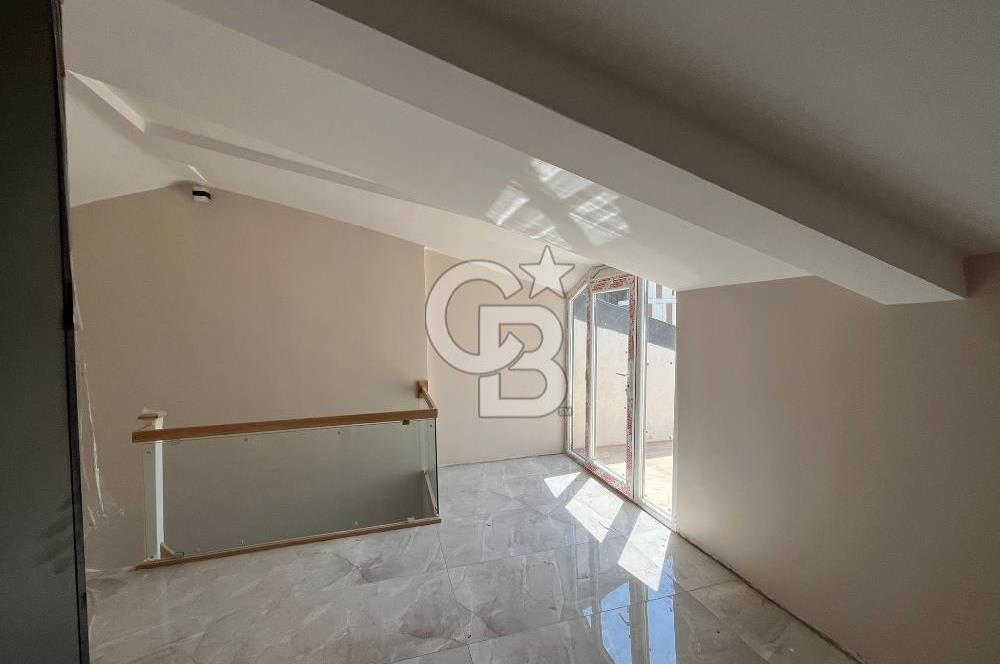 Bostancıda sıfır binada 4+2 satılık dubleks daire.
