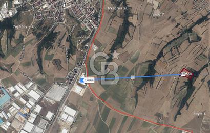 Çerkezköy Kızılpınar'da Müstakil Tapulu Satılık 14.875m2 Fırsat Arazi 