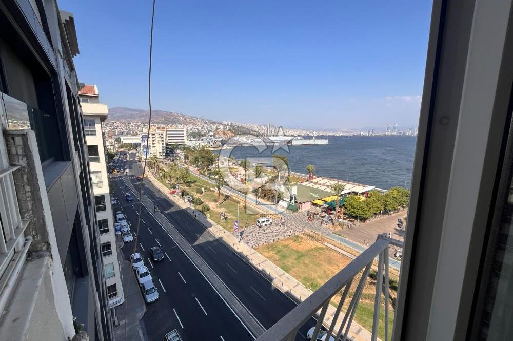 KARŞIYAKA ALAYBEYDE ŞAHANE MANZARALI 2+1 YALI DAİRESİ 