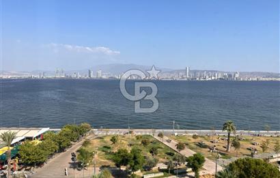 KARŞIYAKA ALAYBEYDE ŞAHANE MANZARALI 2+1 YALI DAİRESİ 