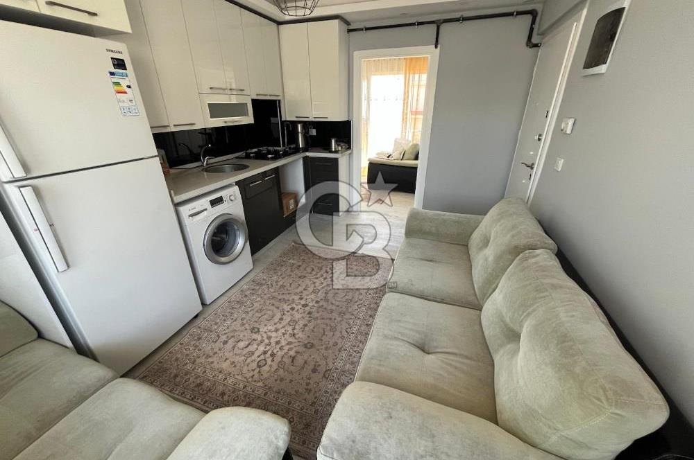 Foça yolu Villakent girişi 1+1 eşyalı kiralık daire
