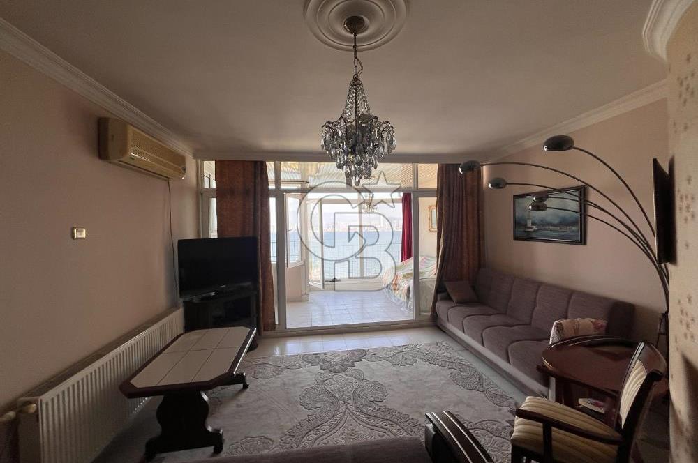 KARŞIYAKA ALAYBEYDE ŞAHANE MANZARALI 2+1 YALI DAİRESİ 
