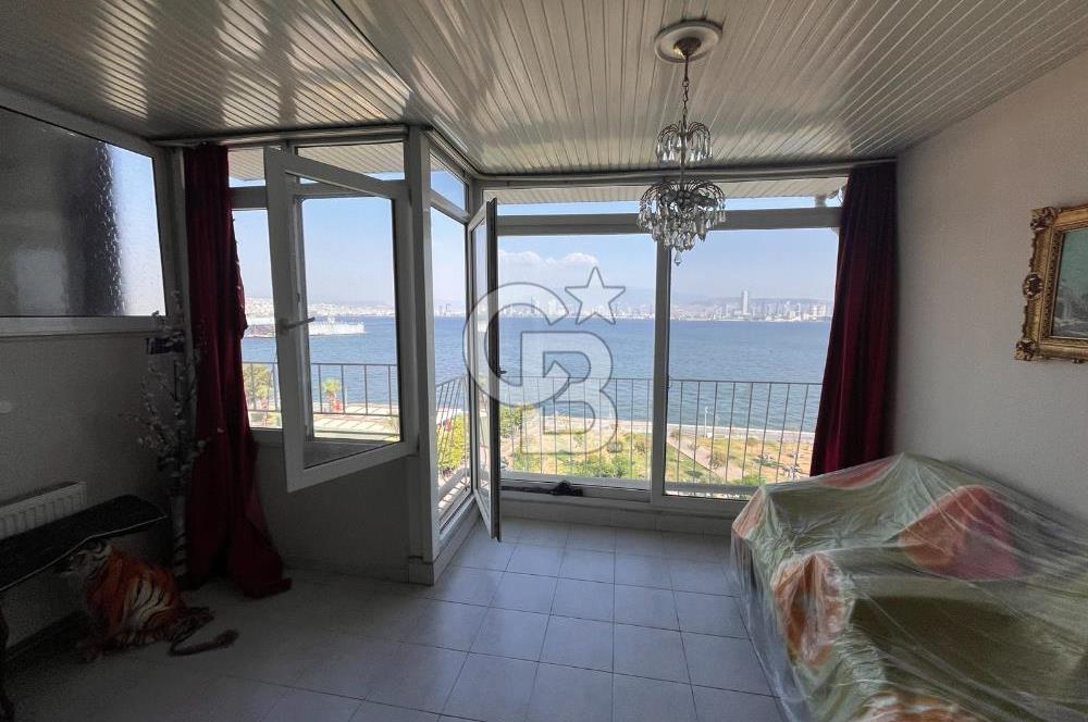 KARŞIYAKA ALAYBEYDE ŞAHANE MANZARALI 2+1 YALI DAİRESİ 