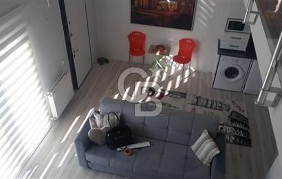Seyrek Stüdyo City de Satılık Bahçe Katı 1+1 Loft Daire