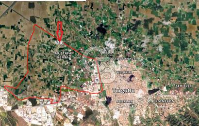 MANİSA TURGUTLU 9.CU MINTIKADA 8.370 M2 SATILIK PARSEL YOL CEPHE
