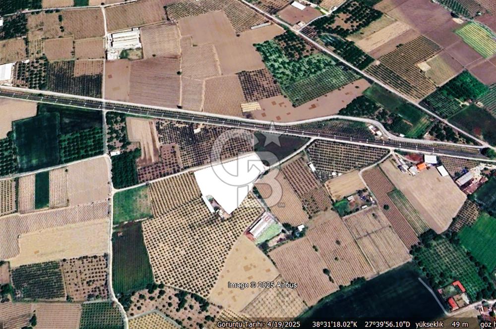 MANİSA TURGUTLU 9.CU MINTIKADA 8.370 M2 SATILIK PARSEL YOL CEPHE