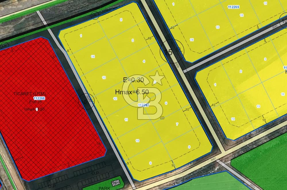 KIZILCAŞAR TED ANKARA KOLEJİNE YAKIN 7200 M2 10 VİLLALIK ARSA