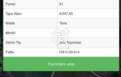 BALIKESİR ALTIEYLÜL BÜYÜKBOSTANCI'DA SATILIK TARLA