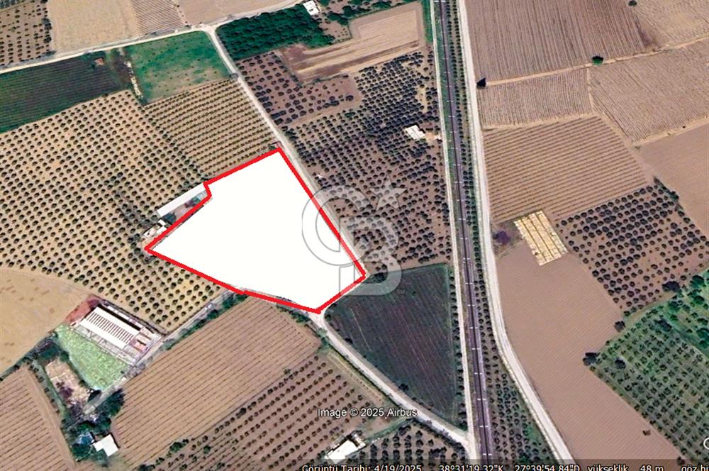 MANİSA TURGUTLU 9.CU MINTIKADA 8.370 M2 SATILIK PARSEL YOL CEPHE