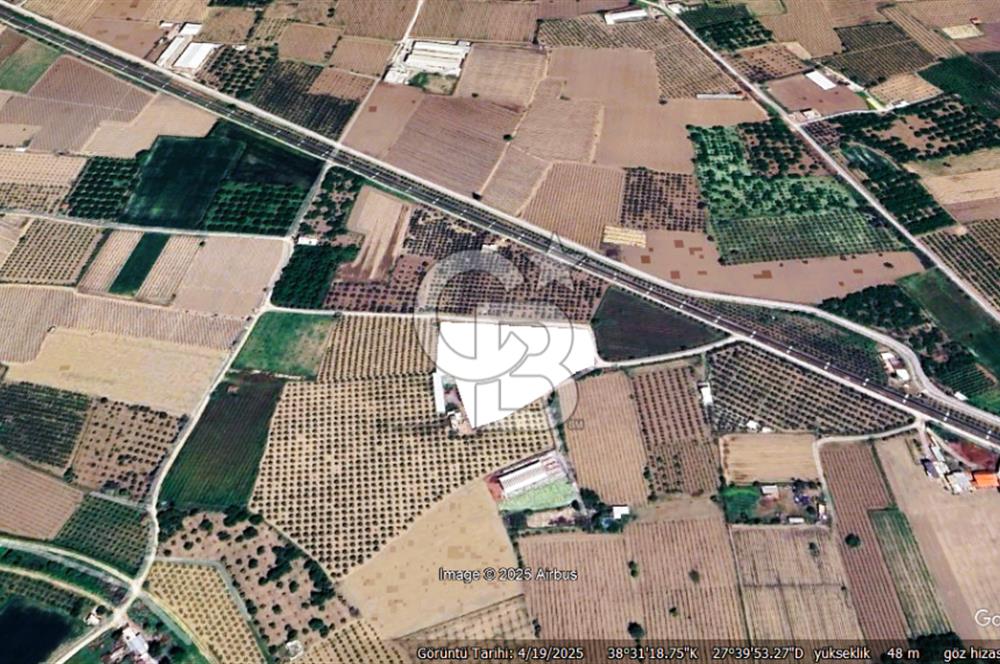 MANİSA TURGUTLU 9.CU MINTIKADA 8.370 M2 SATILIK PARSEL YOL CEPHE