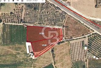 MANİSA TURGUTLU 9.CU MINTIKADA 8.370 M2 SATILIK PARSEL YOL CEPHE