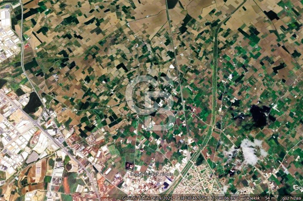 MANİSA TURGUTLU 9.CU MINTIKADA 8.370 M2 SATILIK PARSEL YOL CEPHE