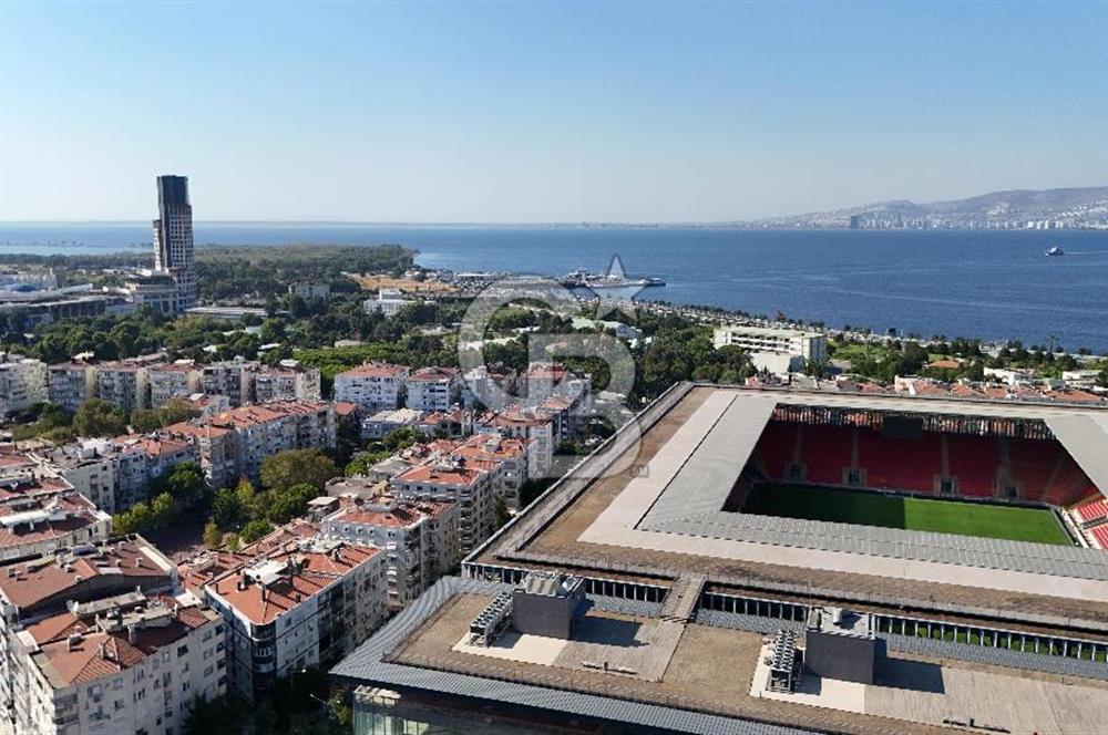 İnönü Cad. üzeri Göztepe Stadı karşısı mükemmel konumlu daire..