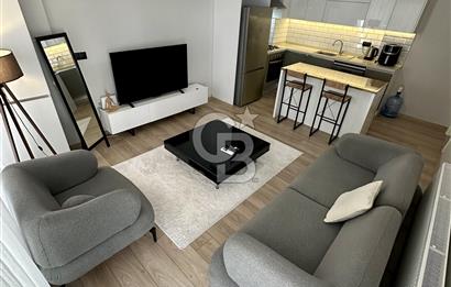 Bostanlı Sahil Yakını Yeni Binada Full Eşyalı Kiralık 2+1 Daire