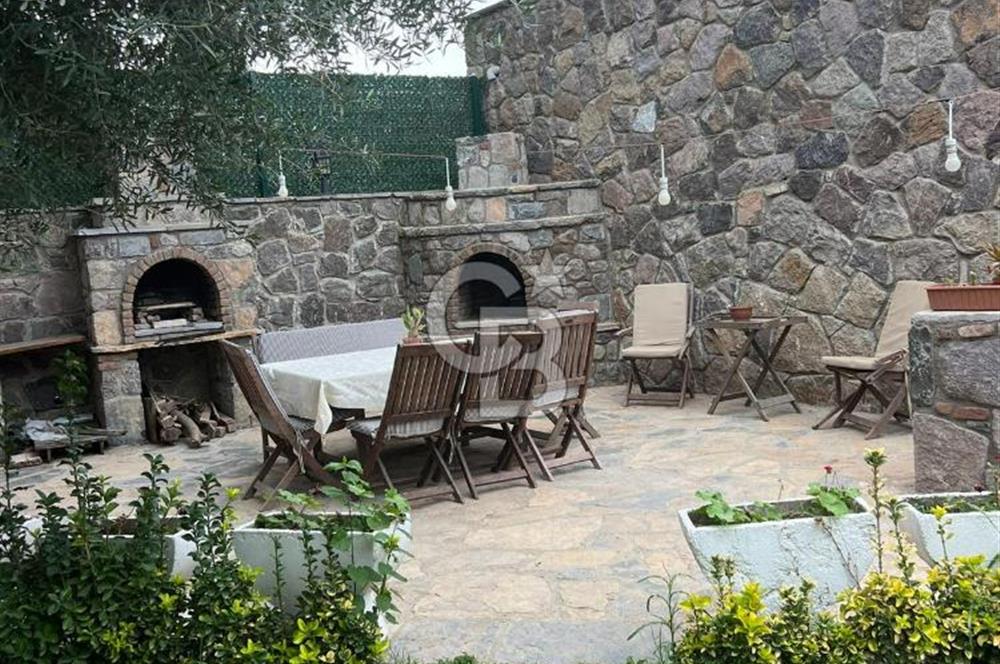 BODRUM GÖLKÖY'DE yıllık kiralık ÖZEL HAVUZLU VE PLAJLI TAŞ VİLLA