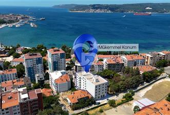 ÇANAKKALE MERKEZ CEVATPAŞA'DA DENİZ MANZARALI SATILIK 3+1 DAİRE