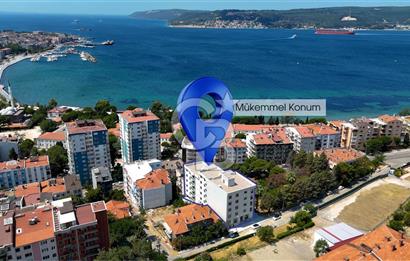 ÇANAKKALE MERKEZ CEVATPAŞA'DA DENİZ MANZARALI SATILIK 3+1 DAİRE
