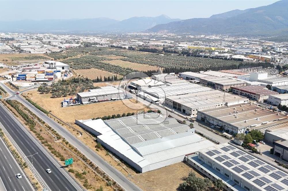 Kemalpaşa OSB'de 10.000 m' Arsa İçinde 8250 m2 Satılık Fabrika 