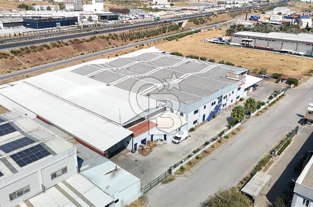 Kemalpaşa OSB'de 10.000 m' Arsa İçinde 8250 m2 Satılık Fabrika 
