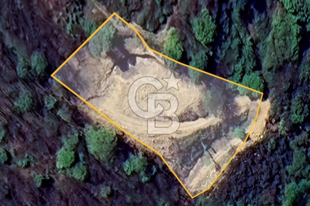 Çamçukurda Panoramik Deniz Manzaralı Satılık 3531 m2 Tarla